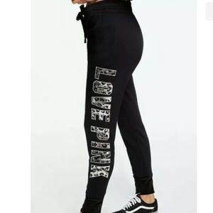NWT vs pink bling joggers sz small